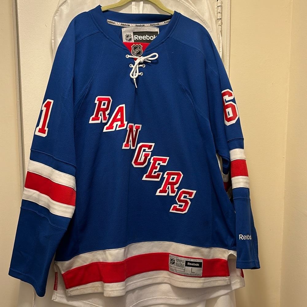 NY Ranger Size Large Nash Jersey